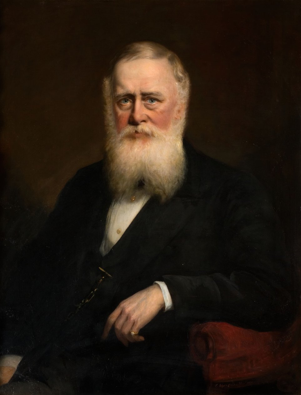 Portrét Thomase Phillipse, 1871. od James Edgell Collins