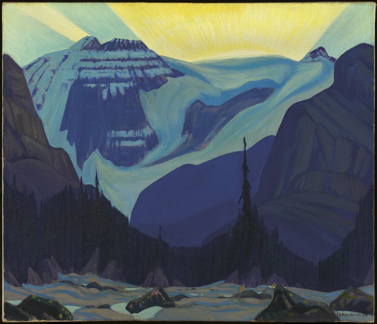 Brzy ráno, Skalisté hory, 1926 od James Edward Hervey Macdonald