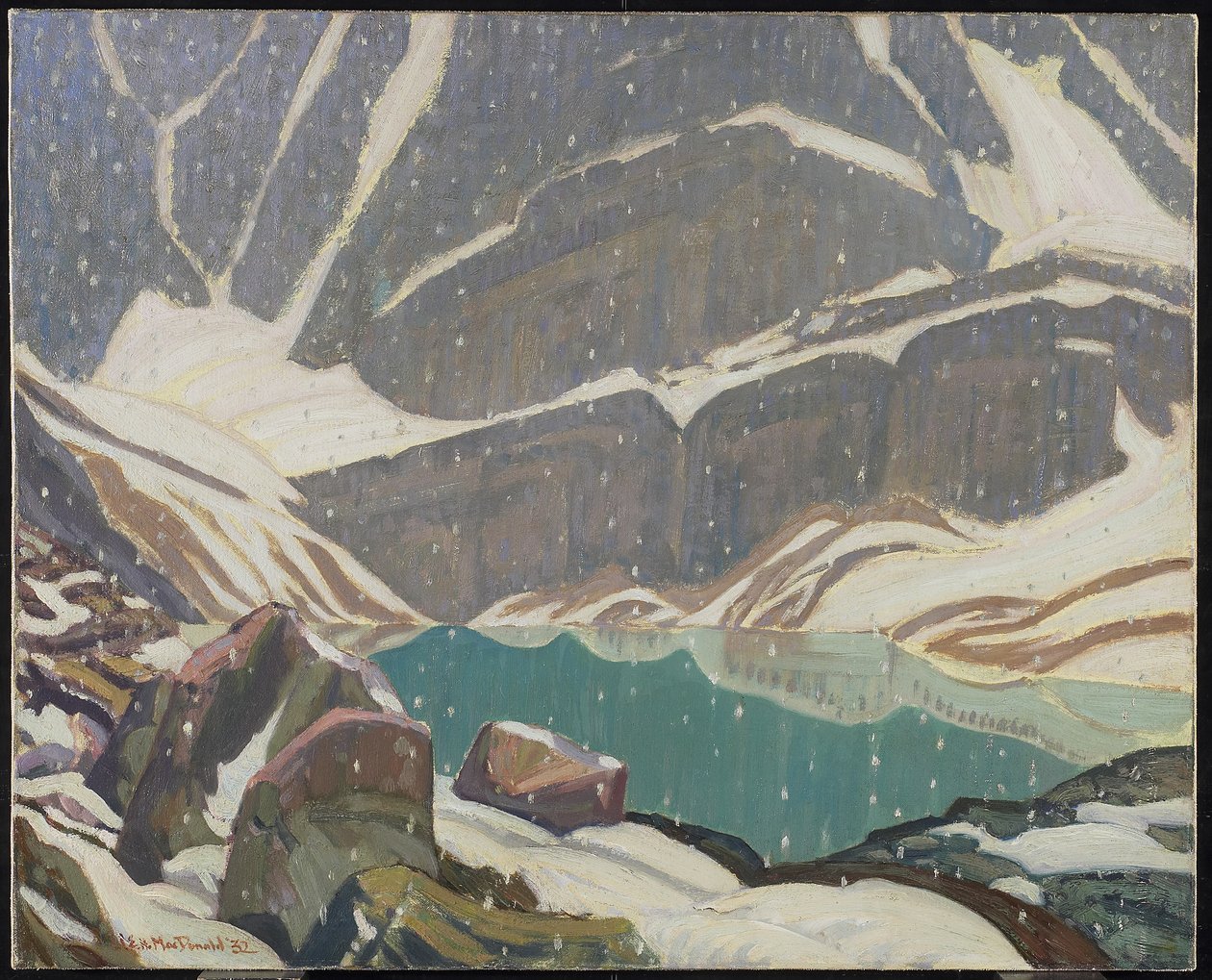 Horská samota (jezero Oesa), 1932 od James Edward Hervey Macdonald