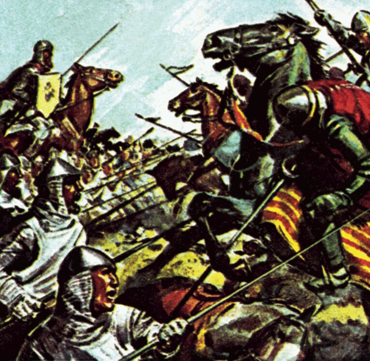 Bitva u Bannockburnu od James Edwin McConnell
