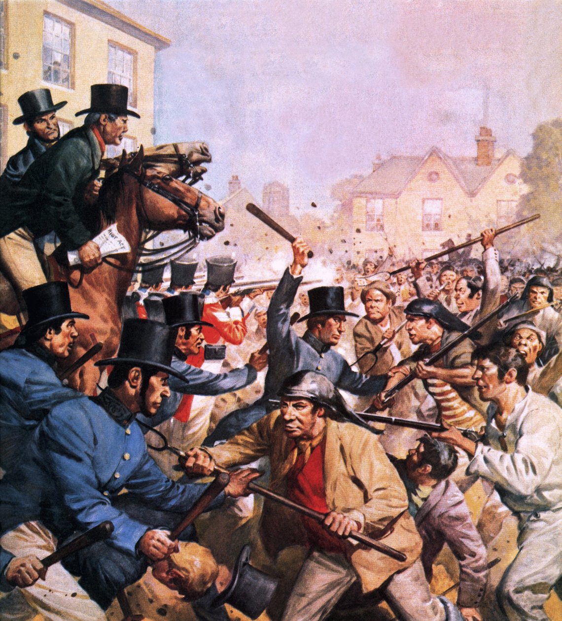 Černý den v Newportu od James Edwin McConnell