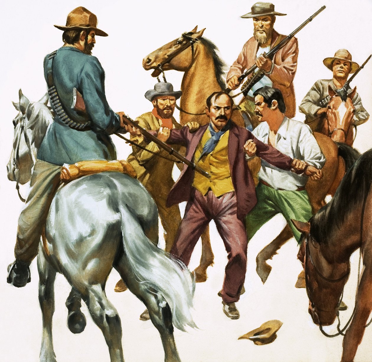 Zatčení kapitána Jamesona od James Edwin McConnell