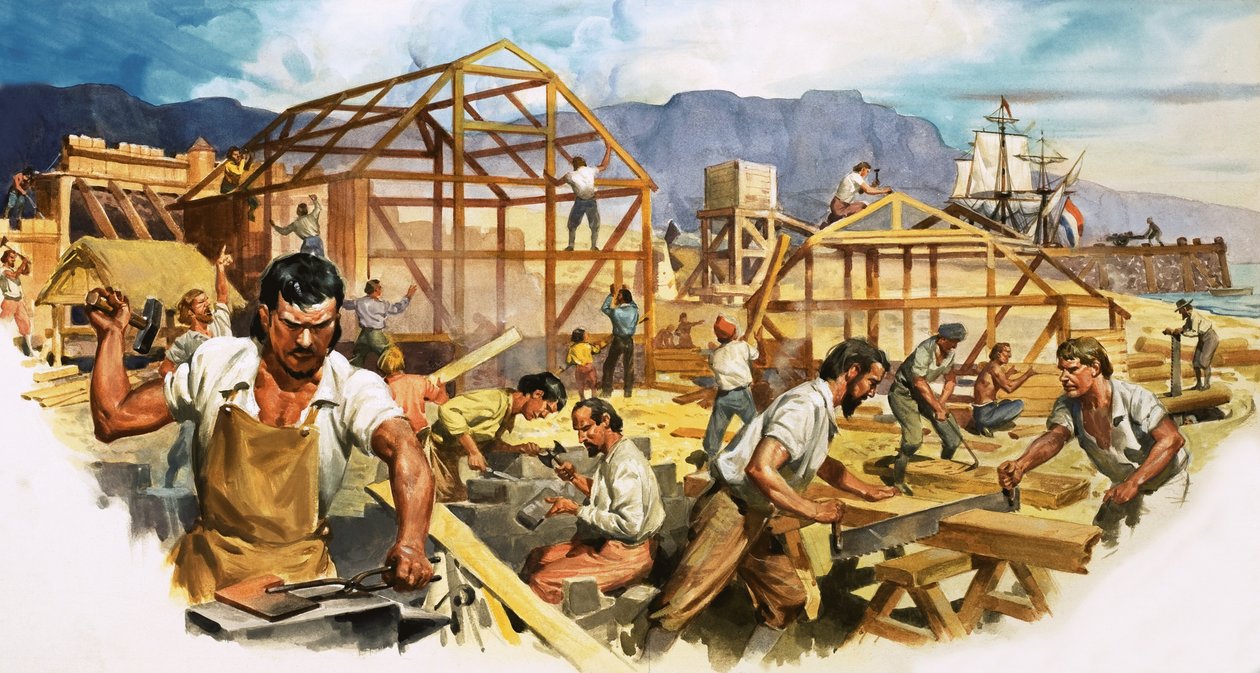 Nizozemští osadníci v Jižní Africe od James Edwin McConnell