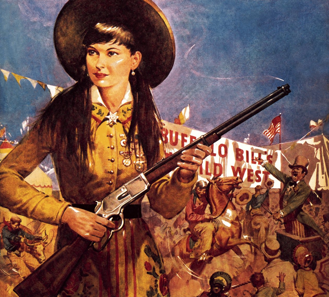 Sharpshooter Annie -- Annie Oakleyová a její zbraň od James Edwin McConnell