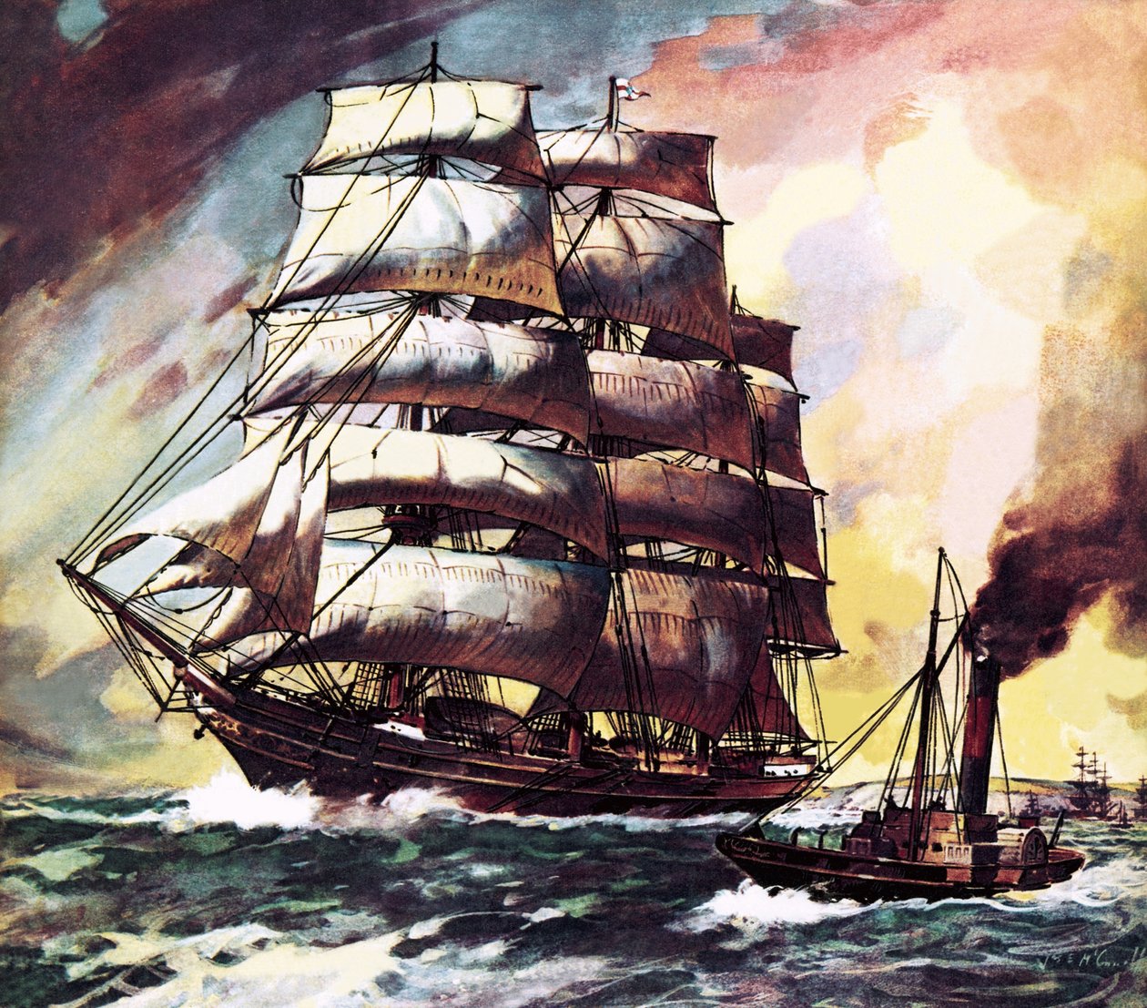 Cutty Sark od James Edwin McConnell