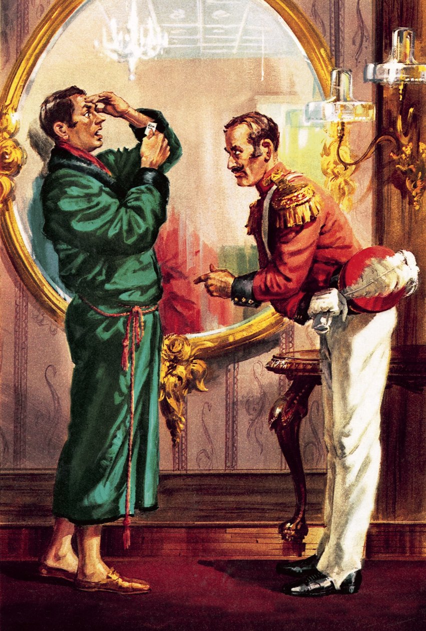 The Pickwick Papers. Případ záměny identity: nevinný pan Winkle je vyzván na souboj. od James Edwin McConnell