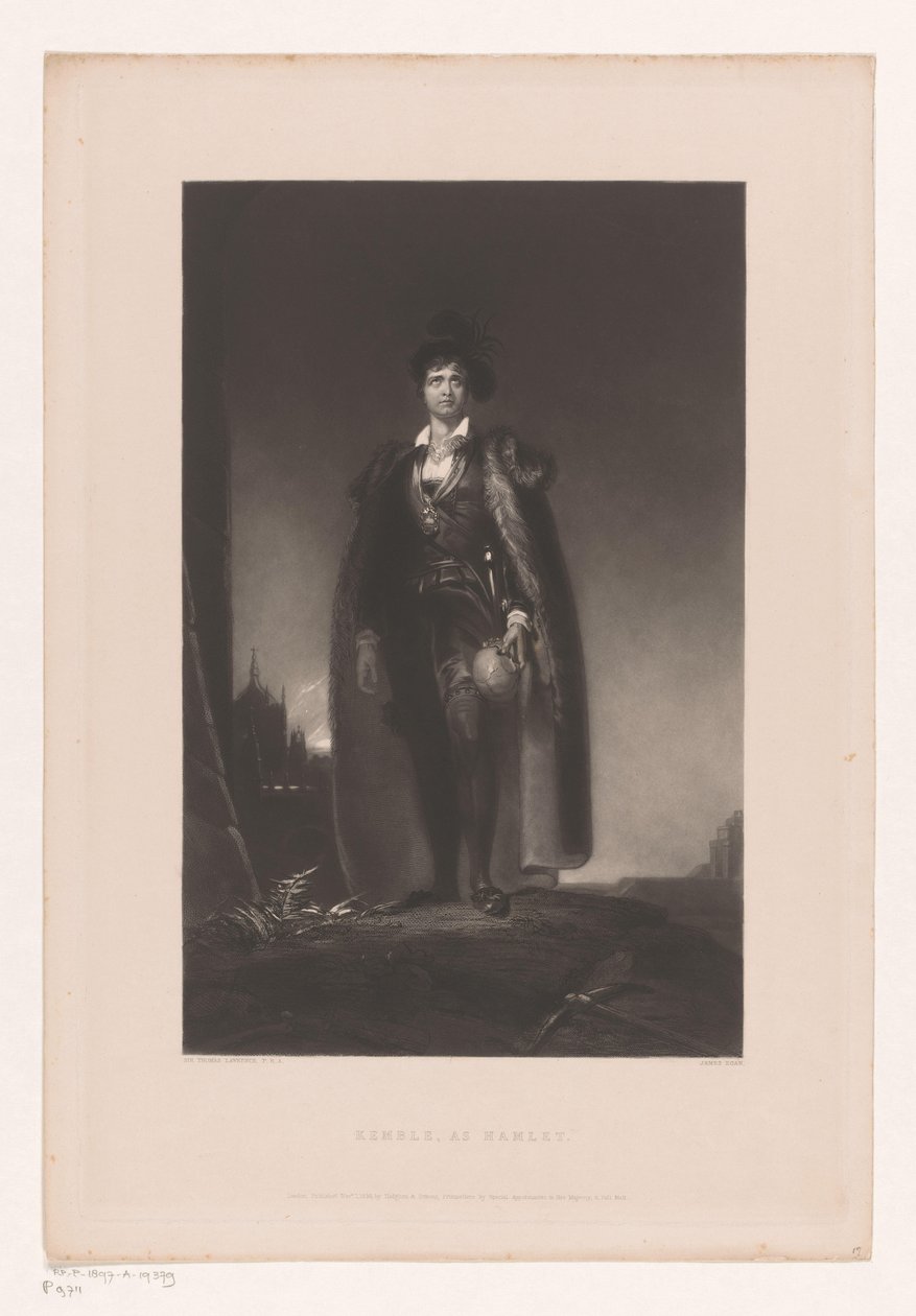 Portrait of John Philip Kemble, as Hamlet   1371276   cs       czech Successfully Translated  Original: Twee borstkurassen Panoplia sev armamentarium… (series title) Translat: Twee borstkurassen Panoplia sev armamentarium… (series title) 1359593 cs czech S od James Egan