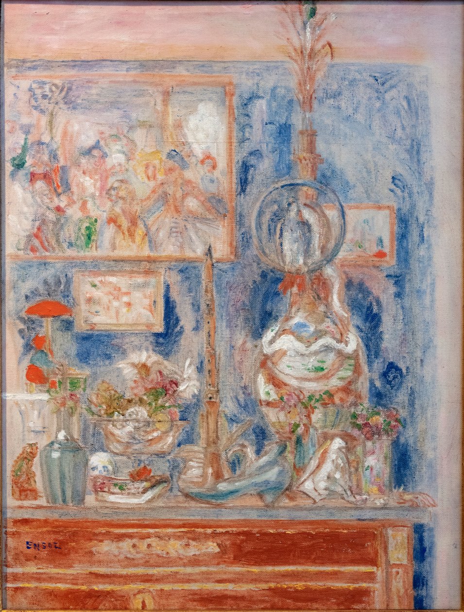 Útulný koutek doma od James Ensor