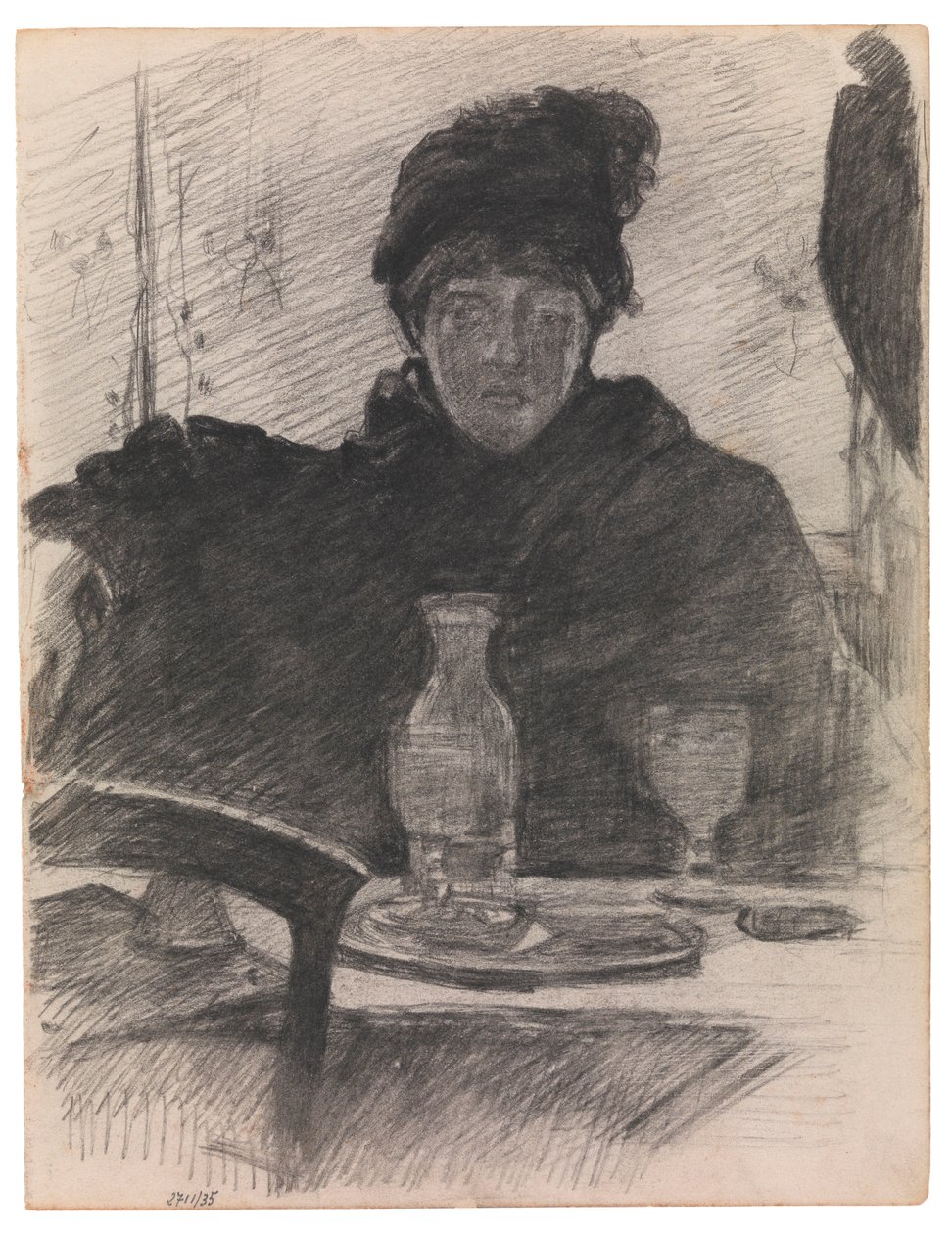 Podle Maneta: Piják absintu od James Ensor