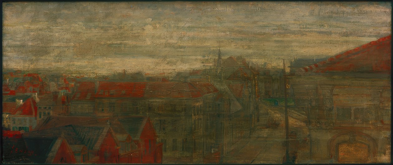 Pohled z phnosia, vlny a světelné vibrace od James Sidney Ensor