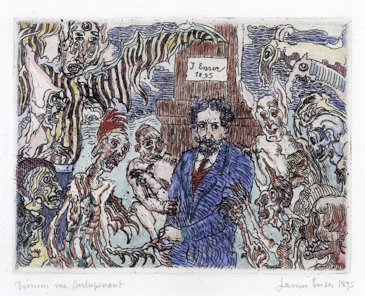 Démoni, kteří mě trápí (Démons me turlupinant) od James Ensor