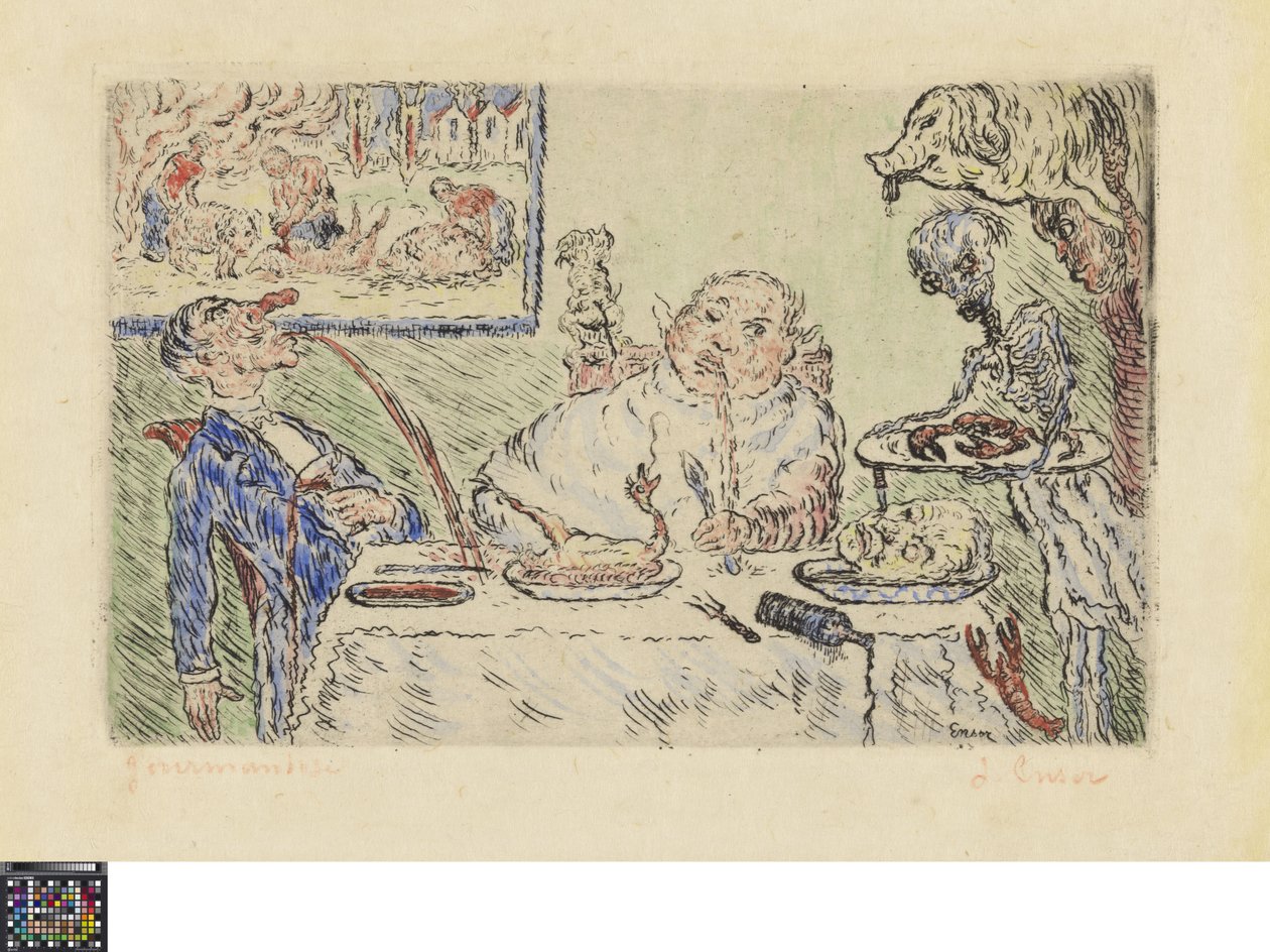 Hltavost od James Ensor