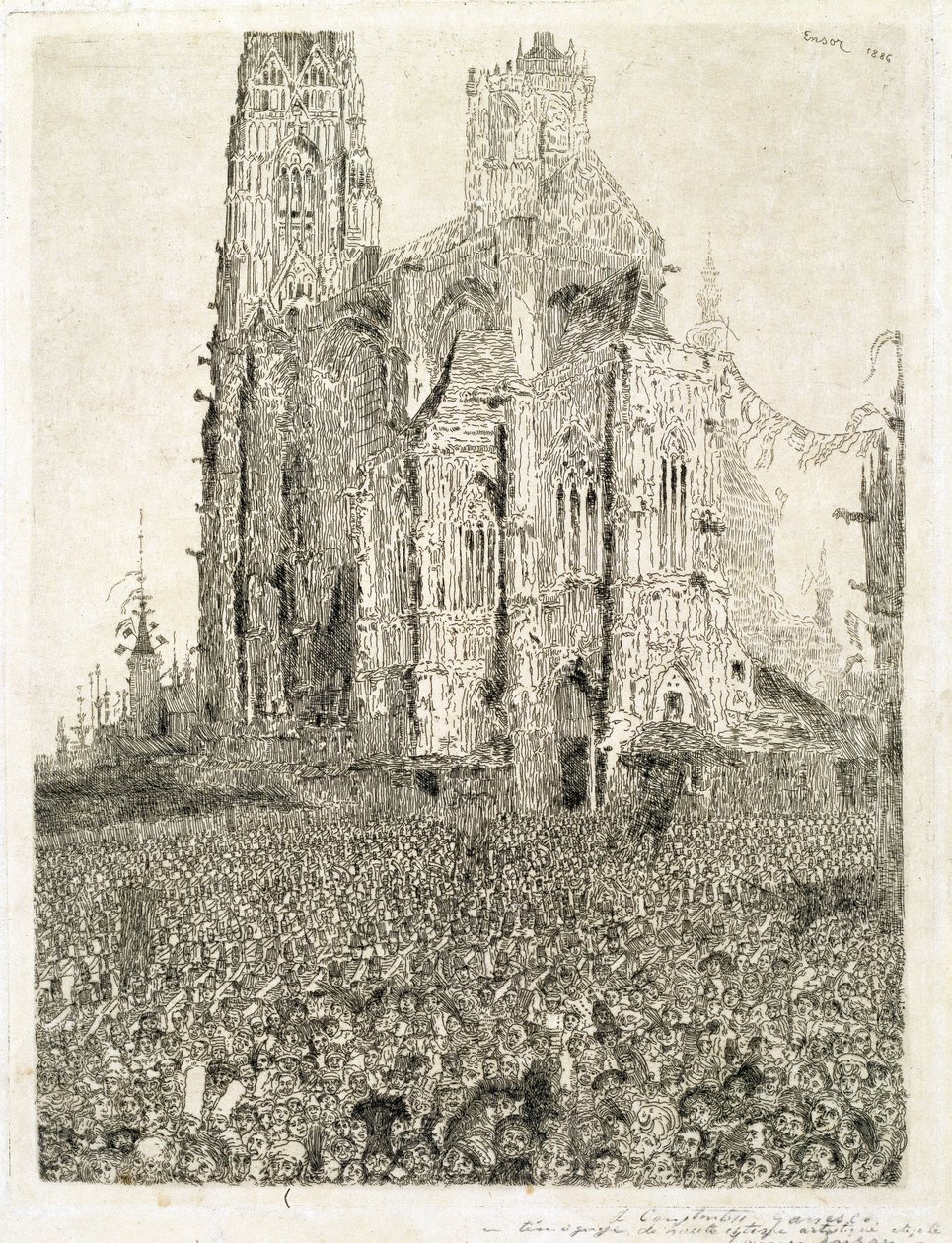 Katedrála od James Ensor