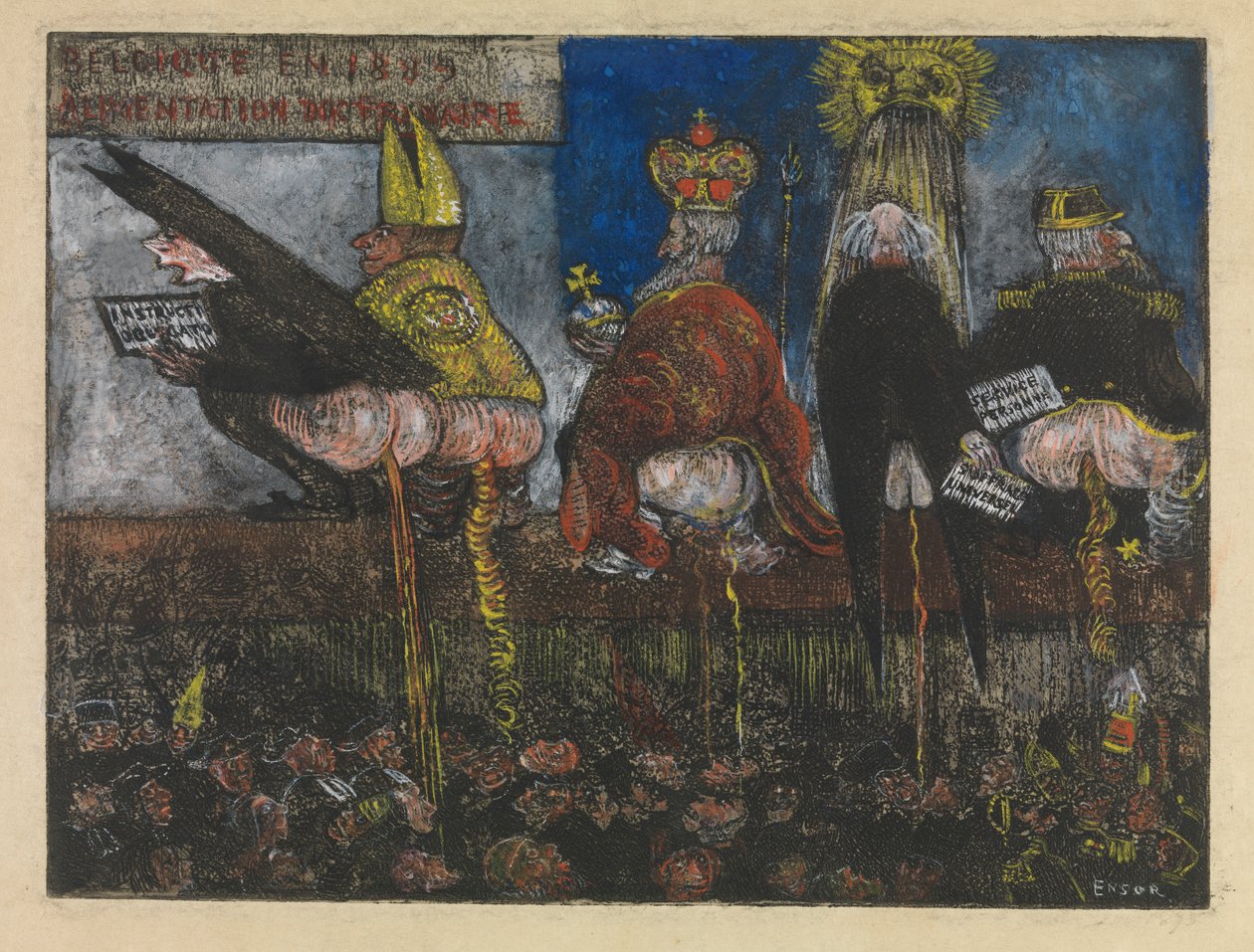 Doktrinální výživa od James Ensor