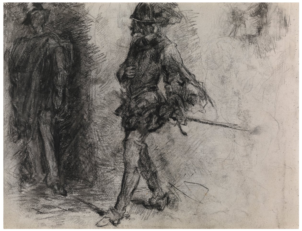 Don Quijote (obsahuje na papíře) od James Ensor