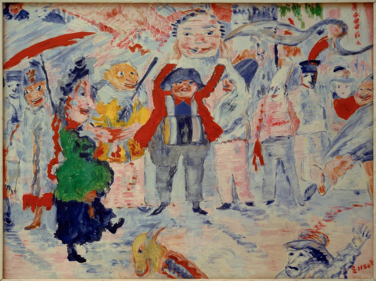 Karneval ve Flandrech od James Sidney Ensor