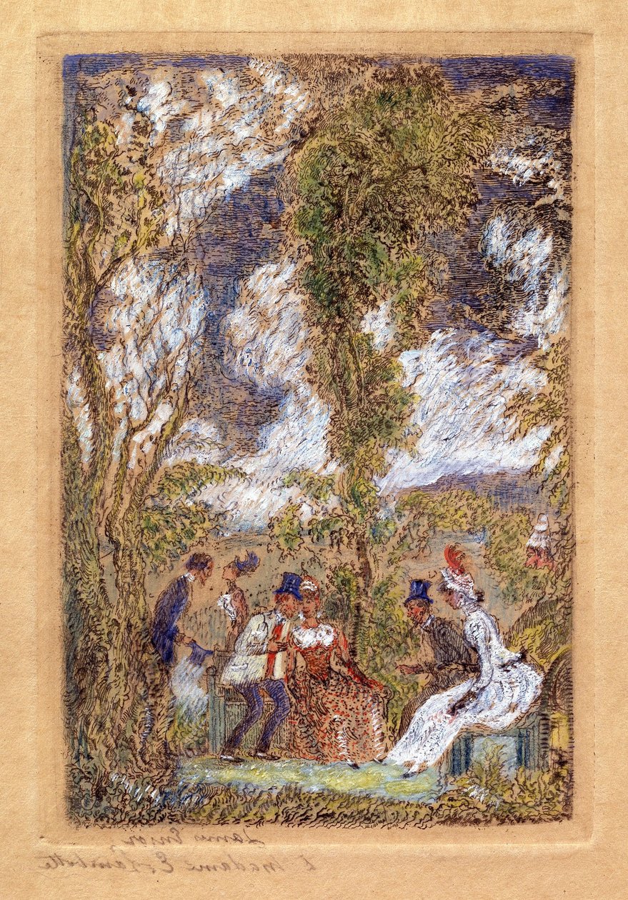 Minnetuin od James Ensor