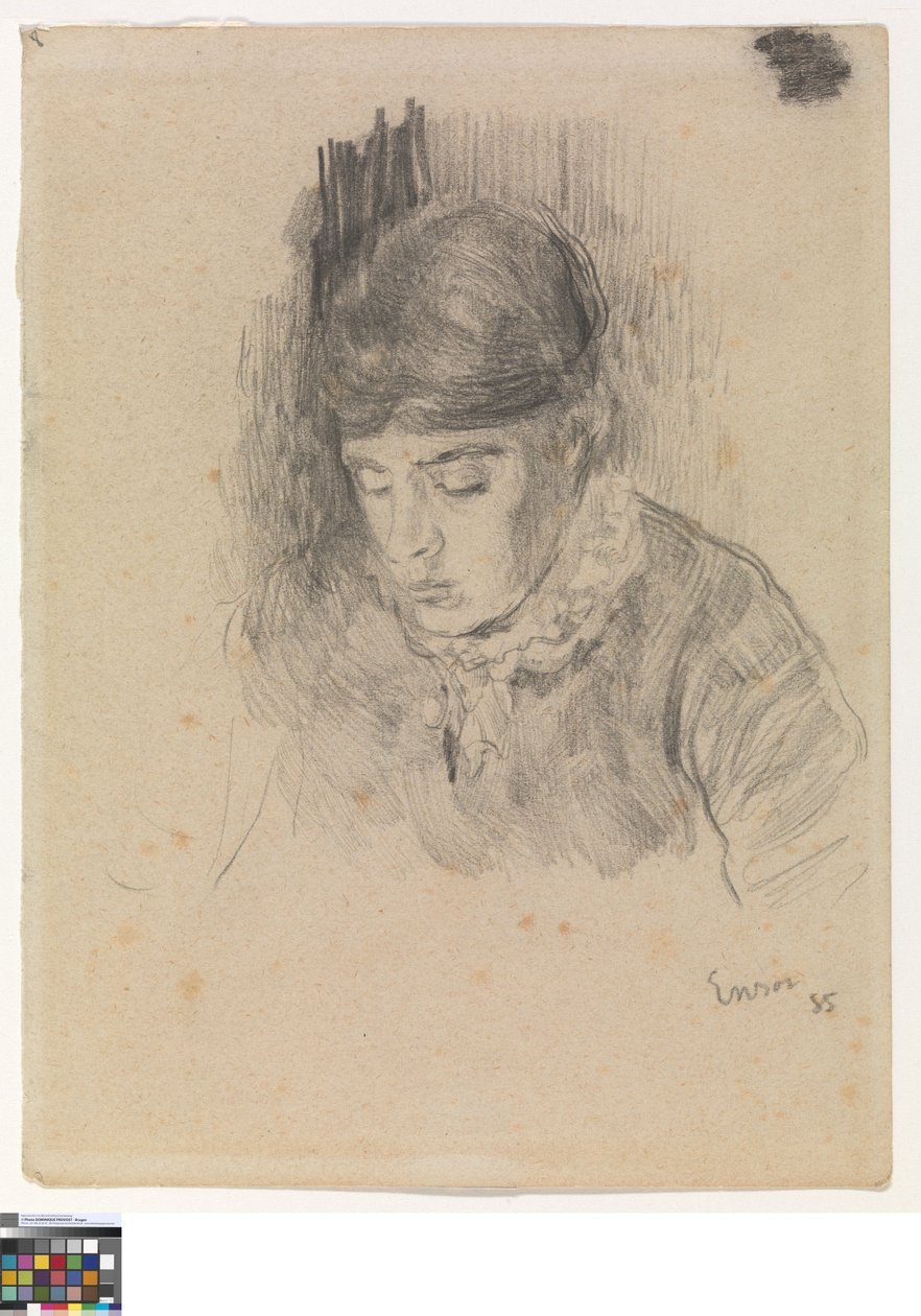 Mitche Ensor, sestra umělce od James Ensor