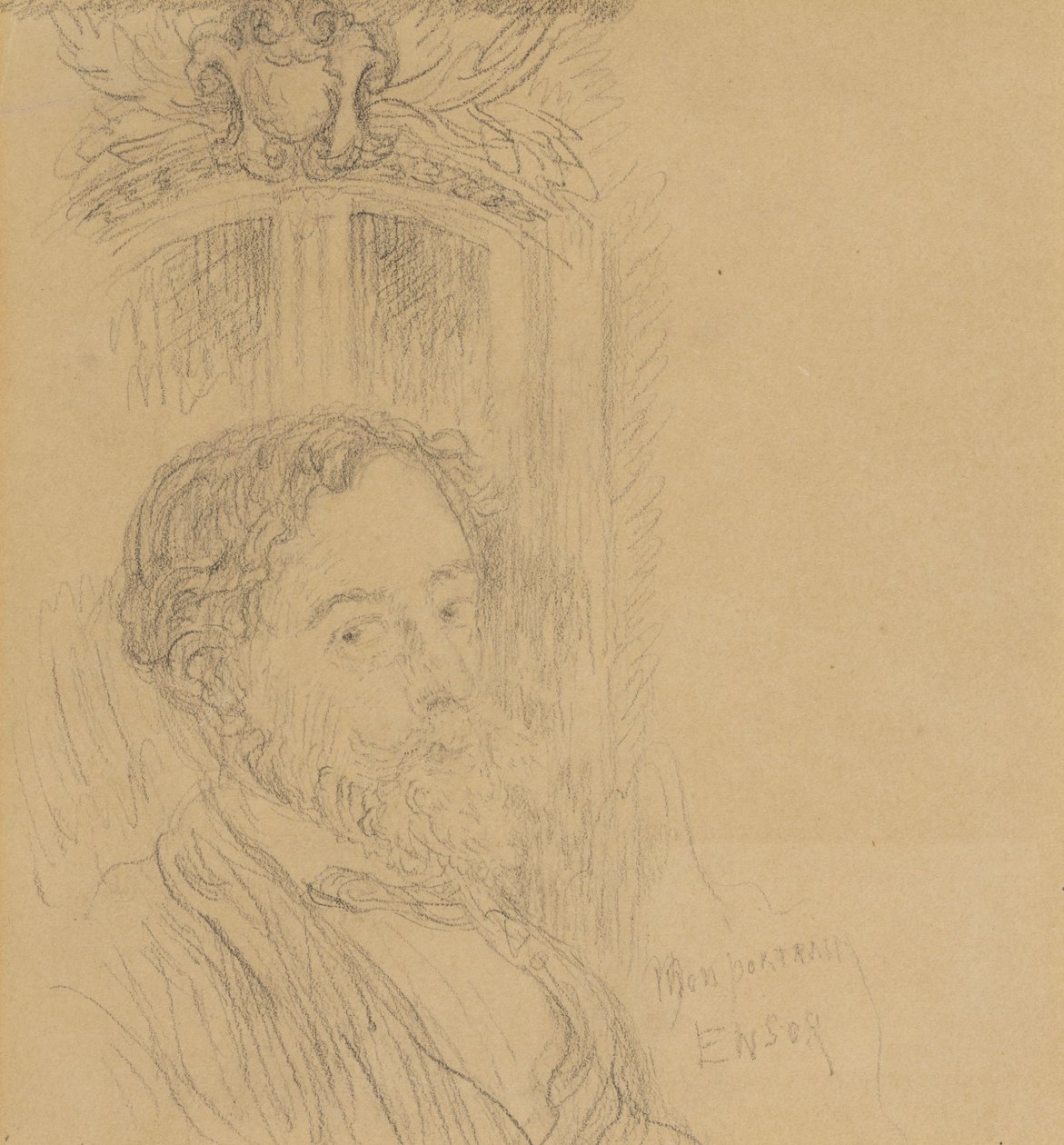 Můj portrét od James Ensor