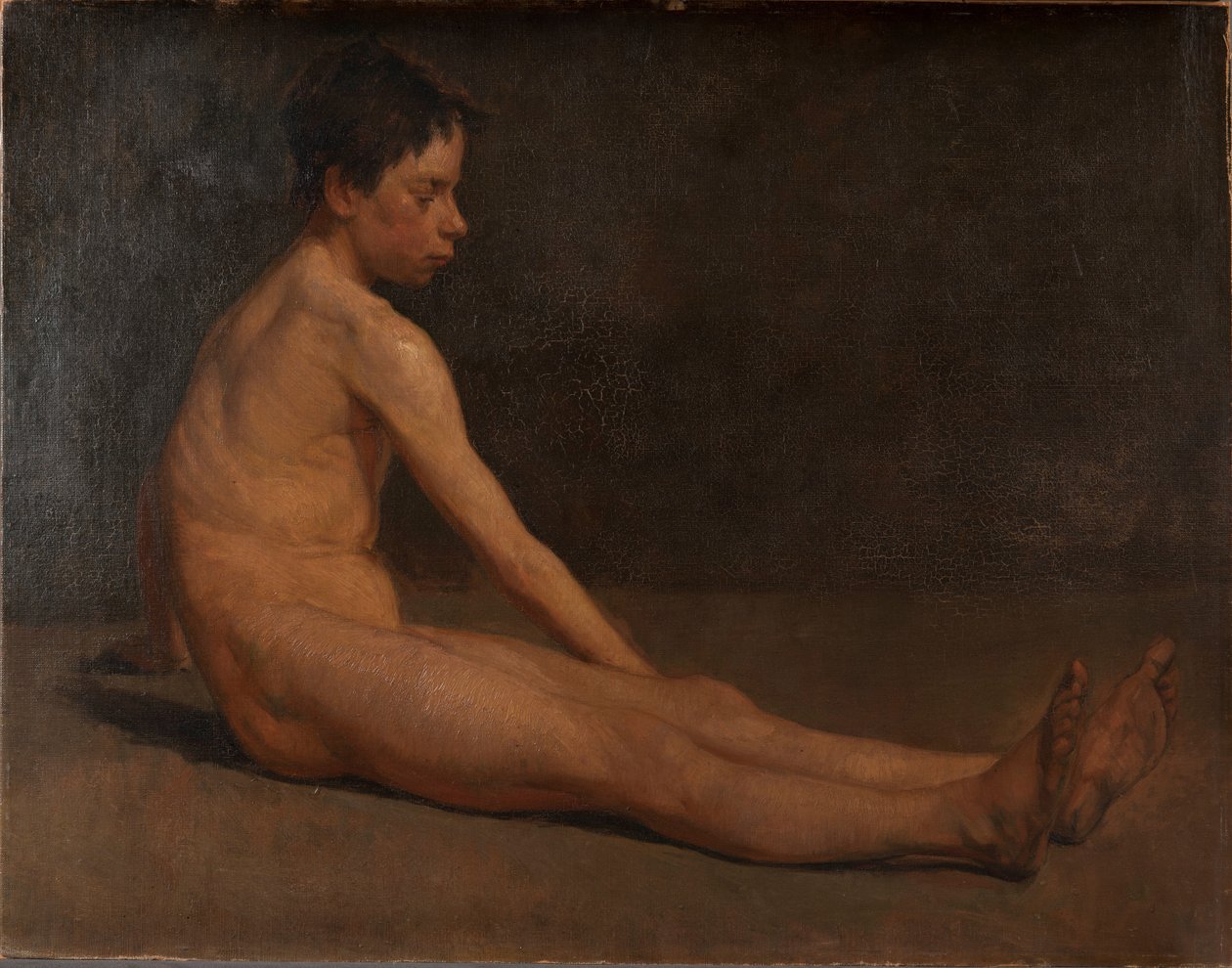 Nahý chlapec od James Ensor