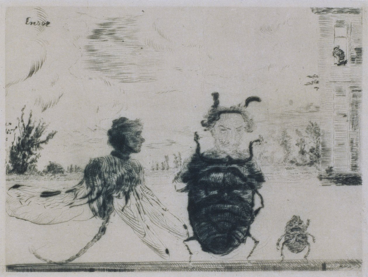 Zvláštní hmyz od James Ensor