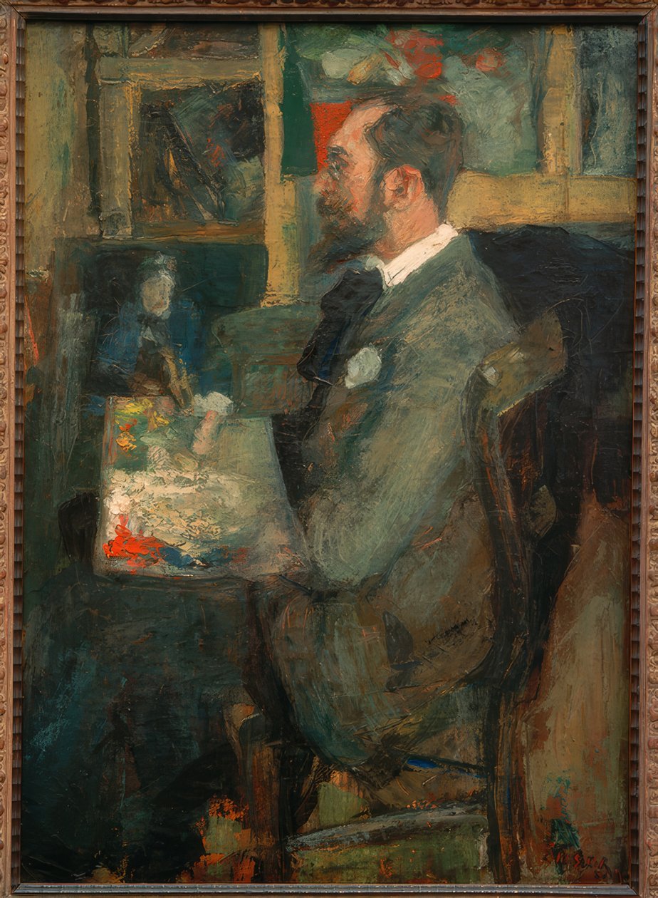 Portrét Théa Hannona od James Sidney Ensor