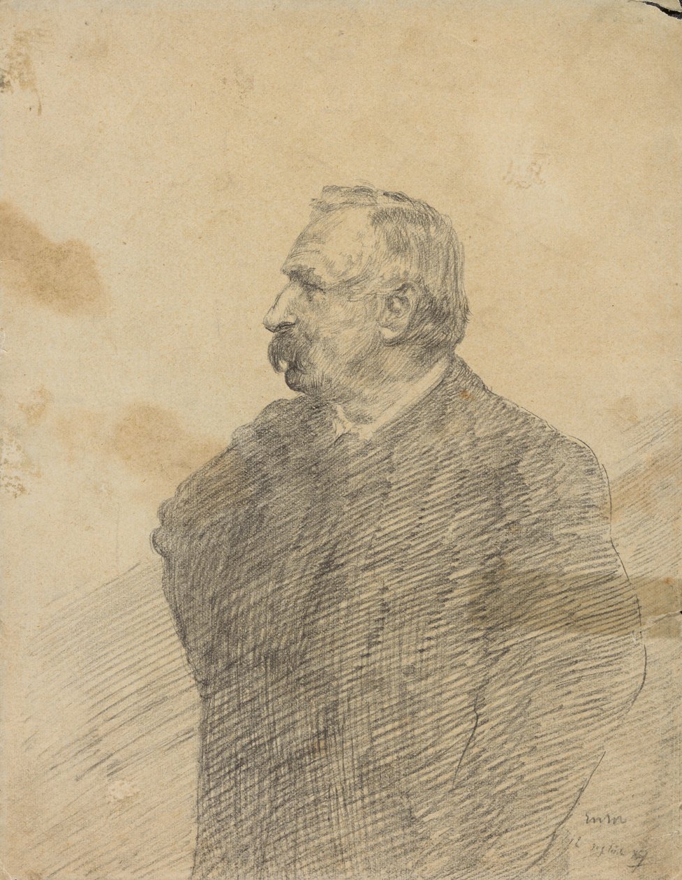 Portrét Ernesta Rousseaua od James Ensor