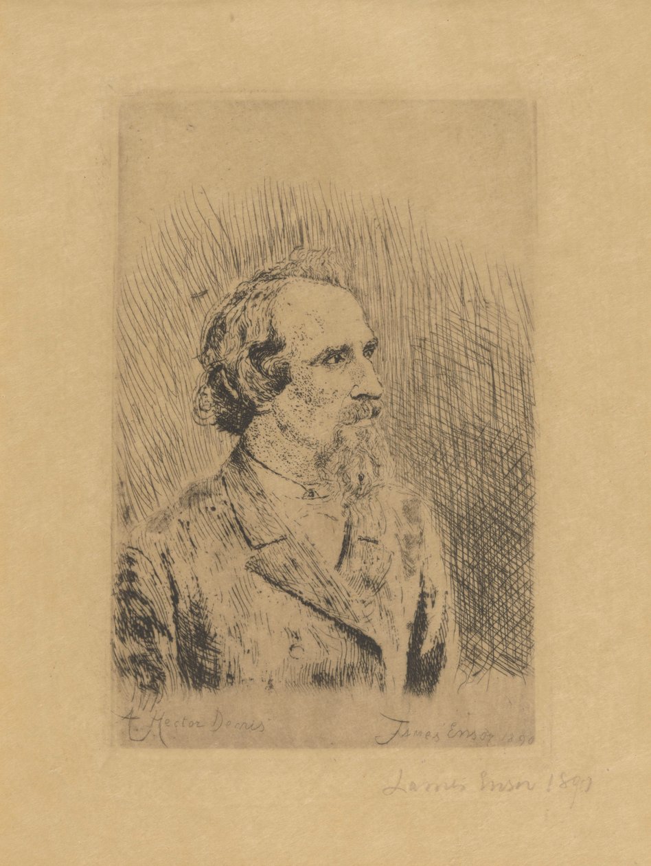 Portrét Hectora Denisa od James Ensor