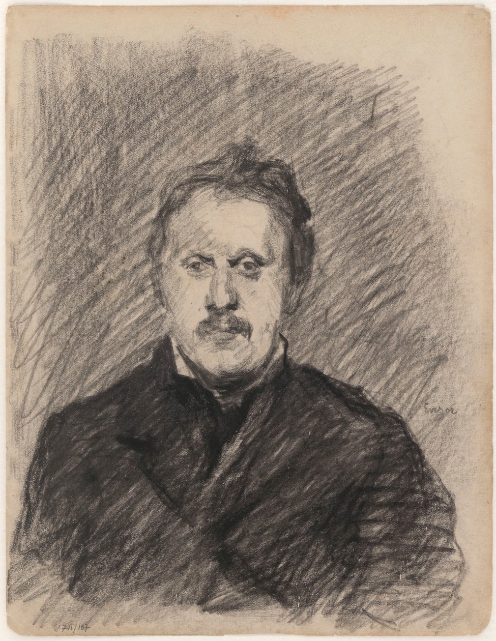 Portrét muže od James Ensor
