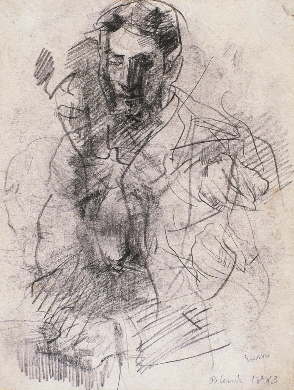 Portrét umělce, Willy Finch od James Ensor