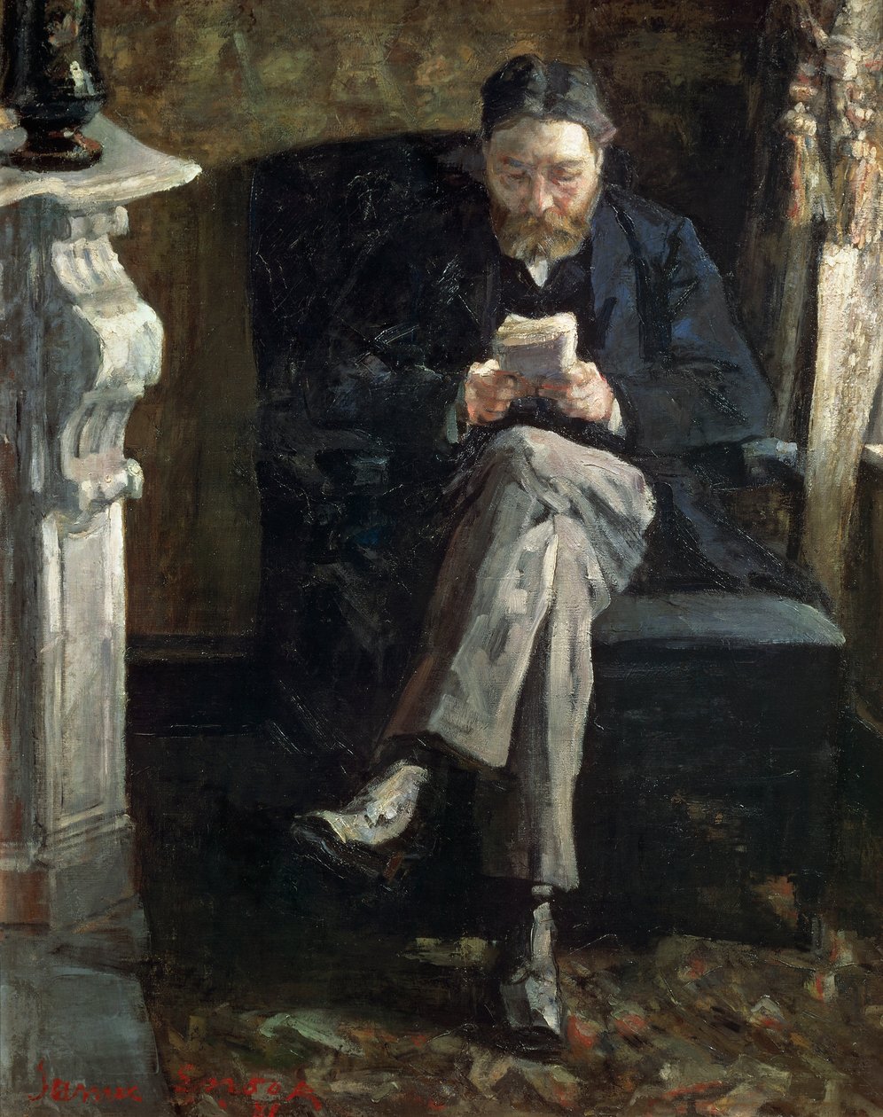 Portrét umělcova otce od James Ensor