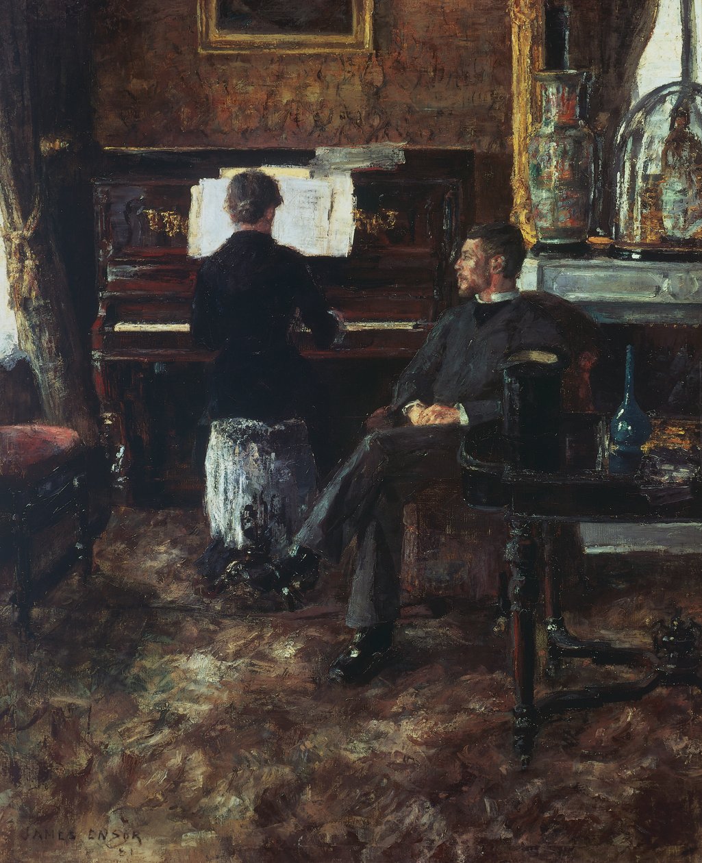 ruská hudba od James Ensor