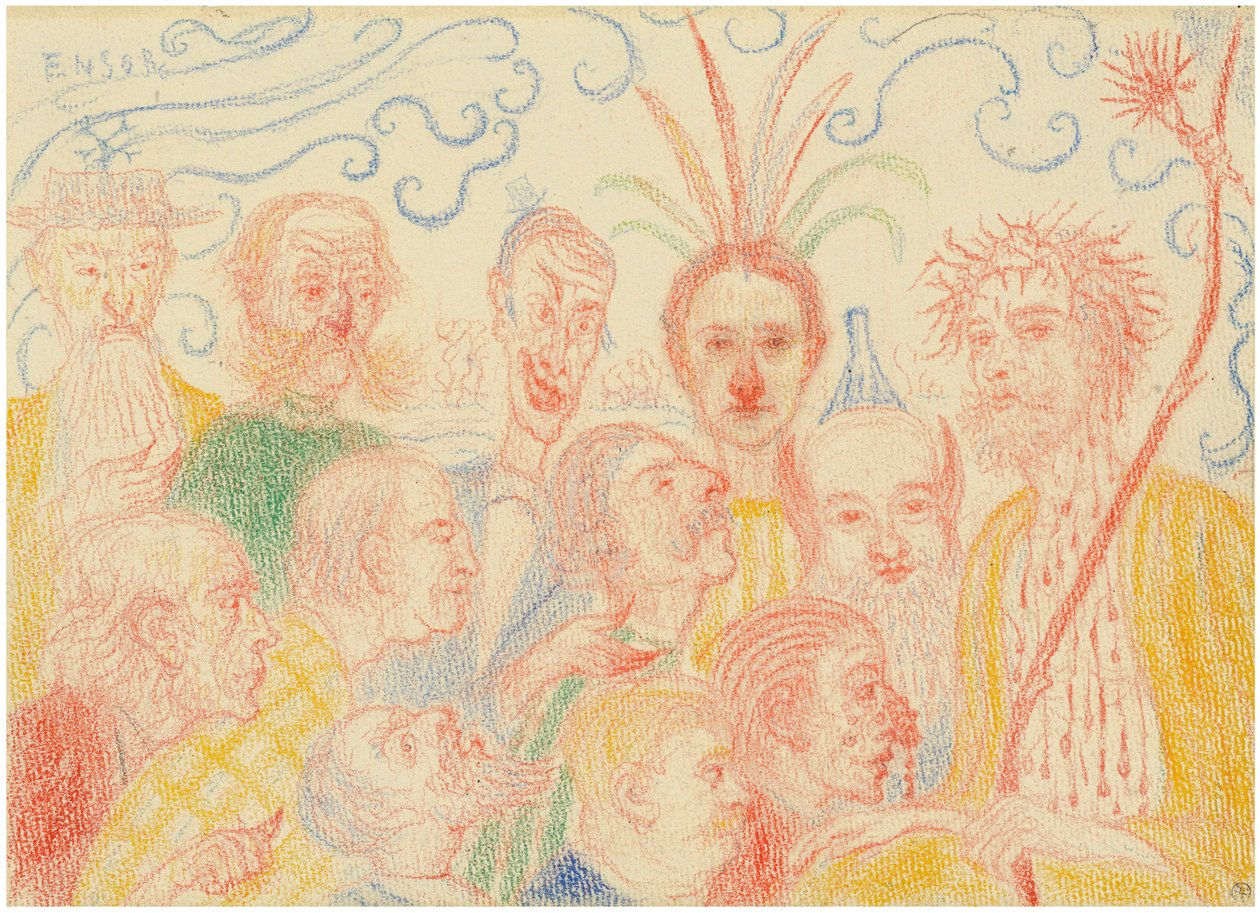 Scènes de la Vie du Christ Scény z Kristova života, 1910-1915. od James Ensor