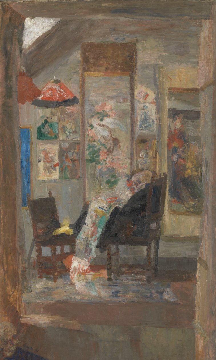 Kostra při pohledu na Chinoiseries od James Ensor