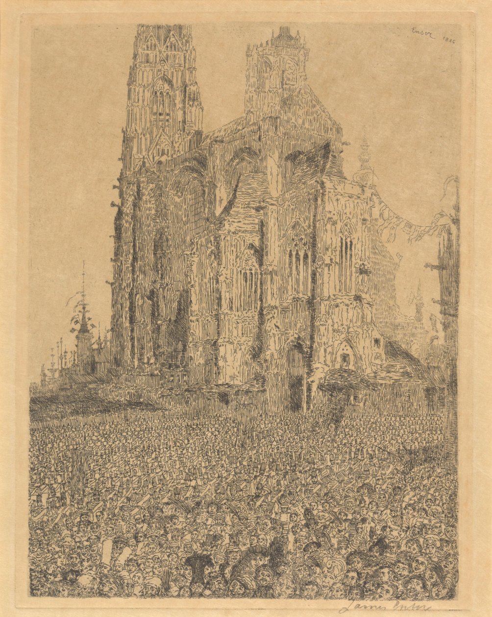 Katedrála od James Ensor
