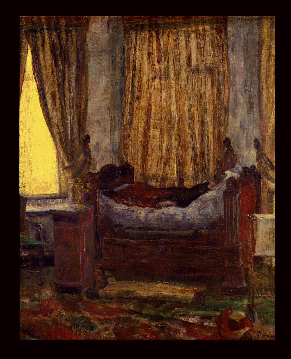 Dívka v nouzi od James Ensor