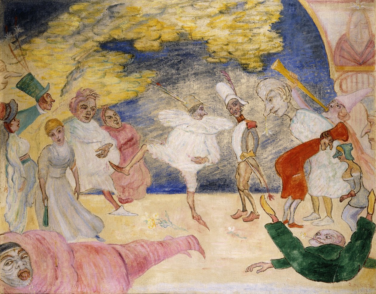 Fantastický balet; Fantastický balet-Het Fantastische Ballet od James Ensor