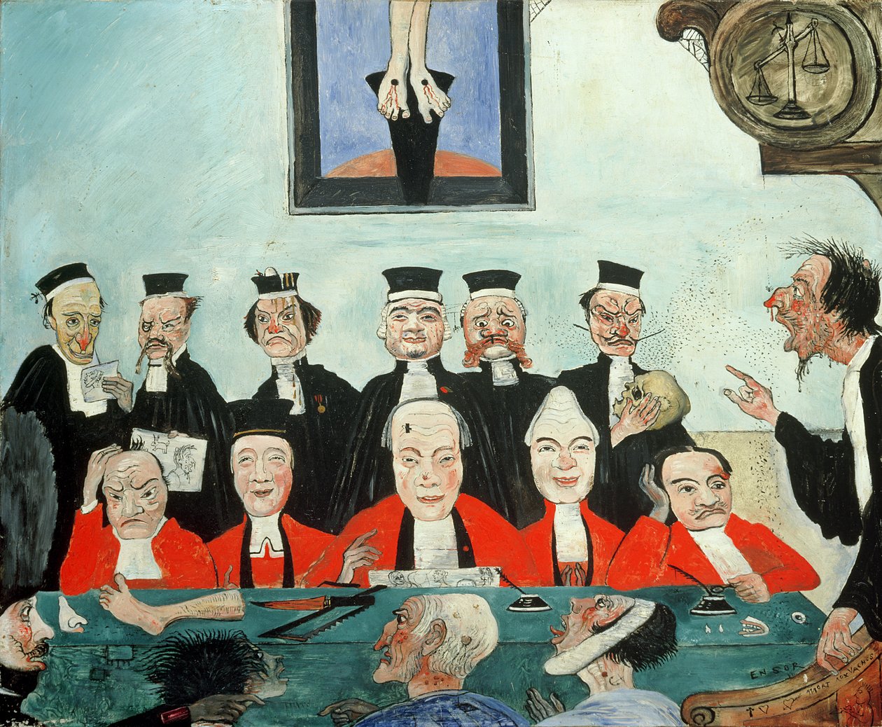 Dobří soudci od James Ensor