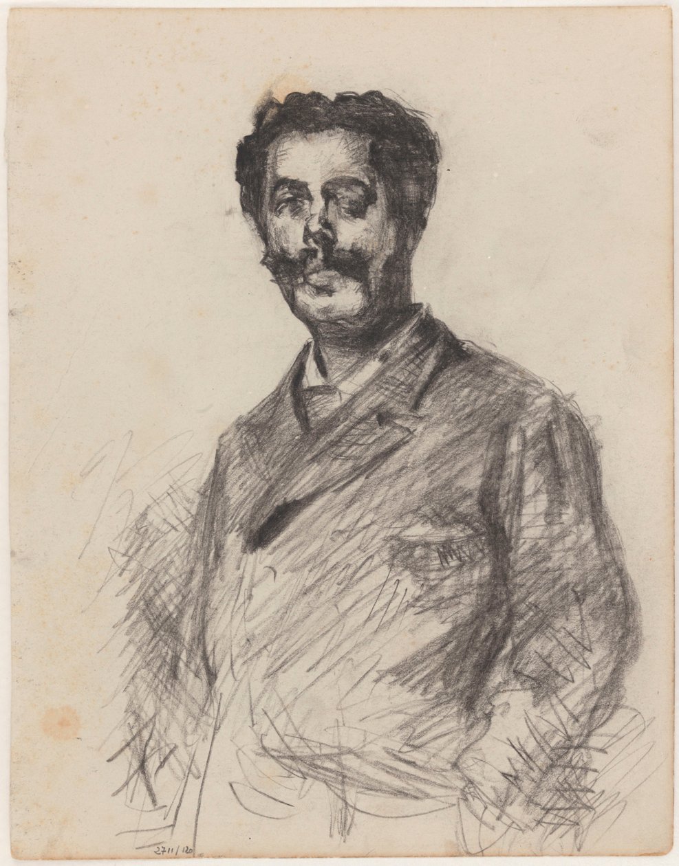 Novinář Paul de Cassagnac od James Ensor
