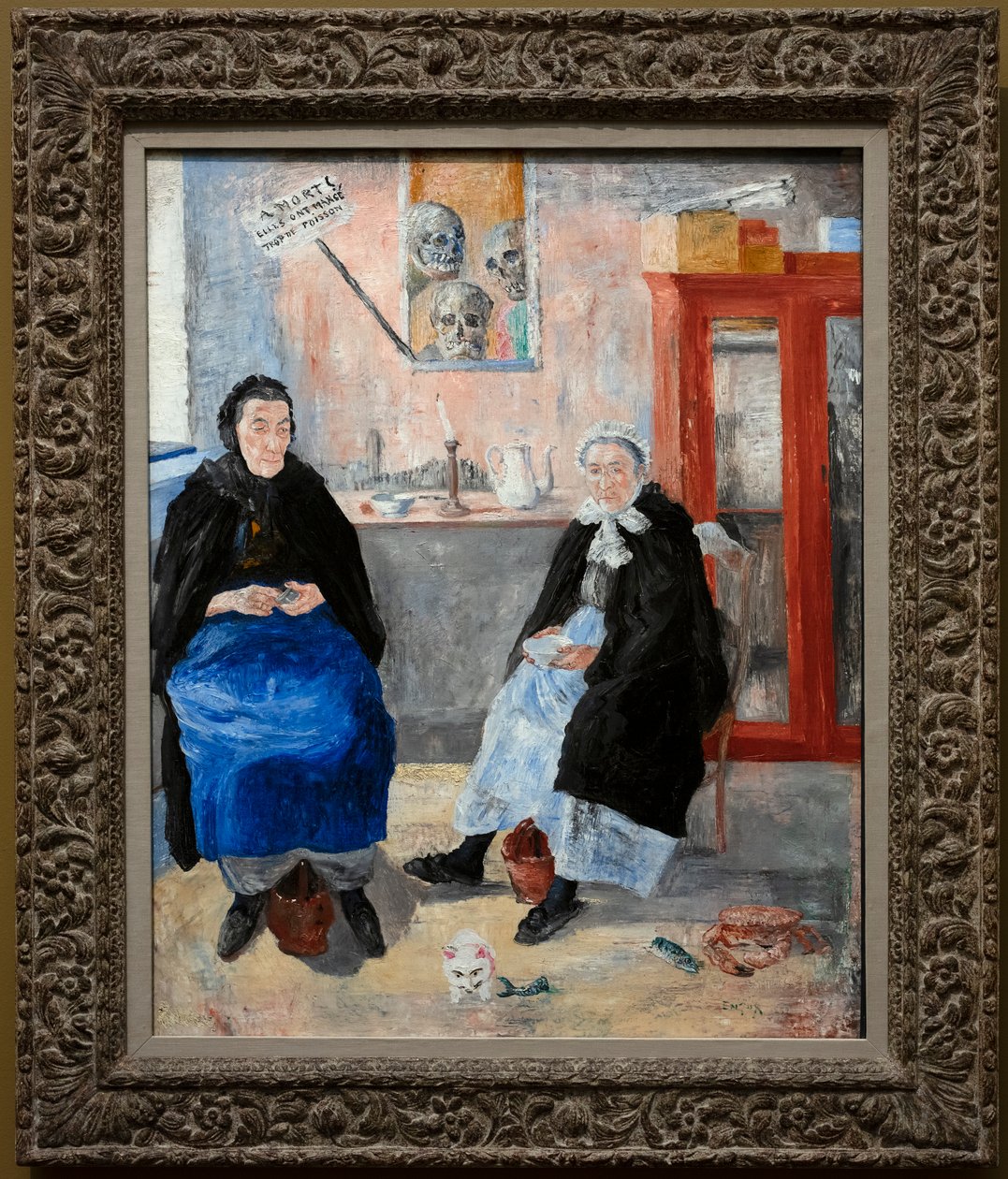 Melancholické Fishwives od James Ensor