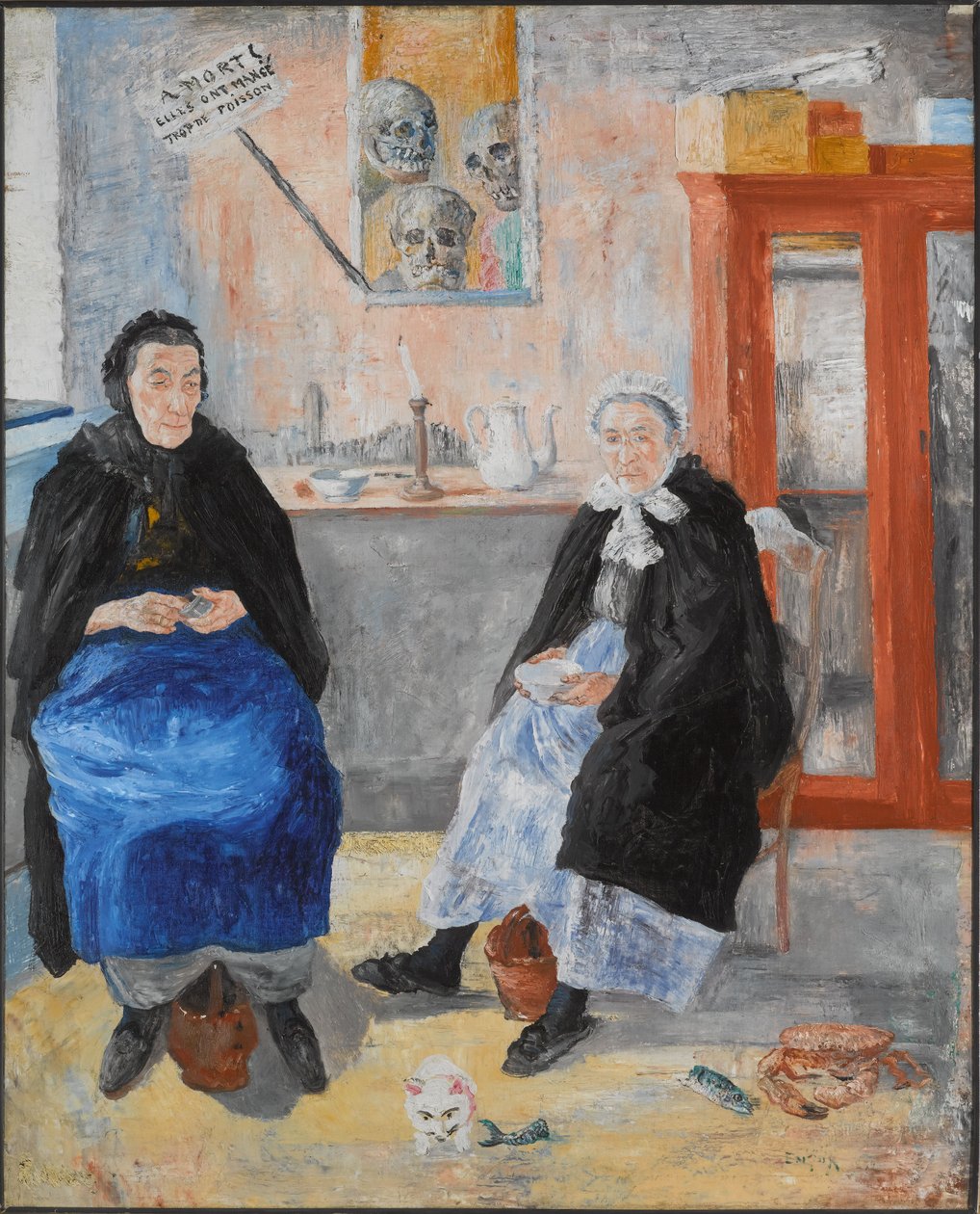 Melancholické rybářky od James Ensor