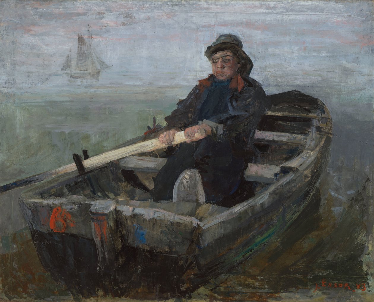 Veslař od James Ensor