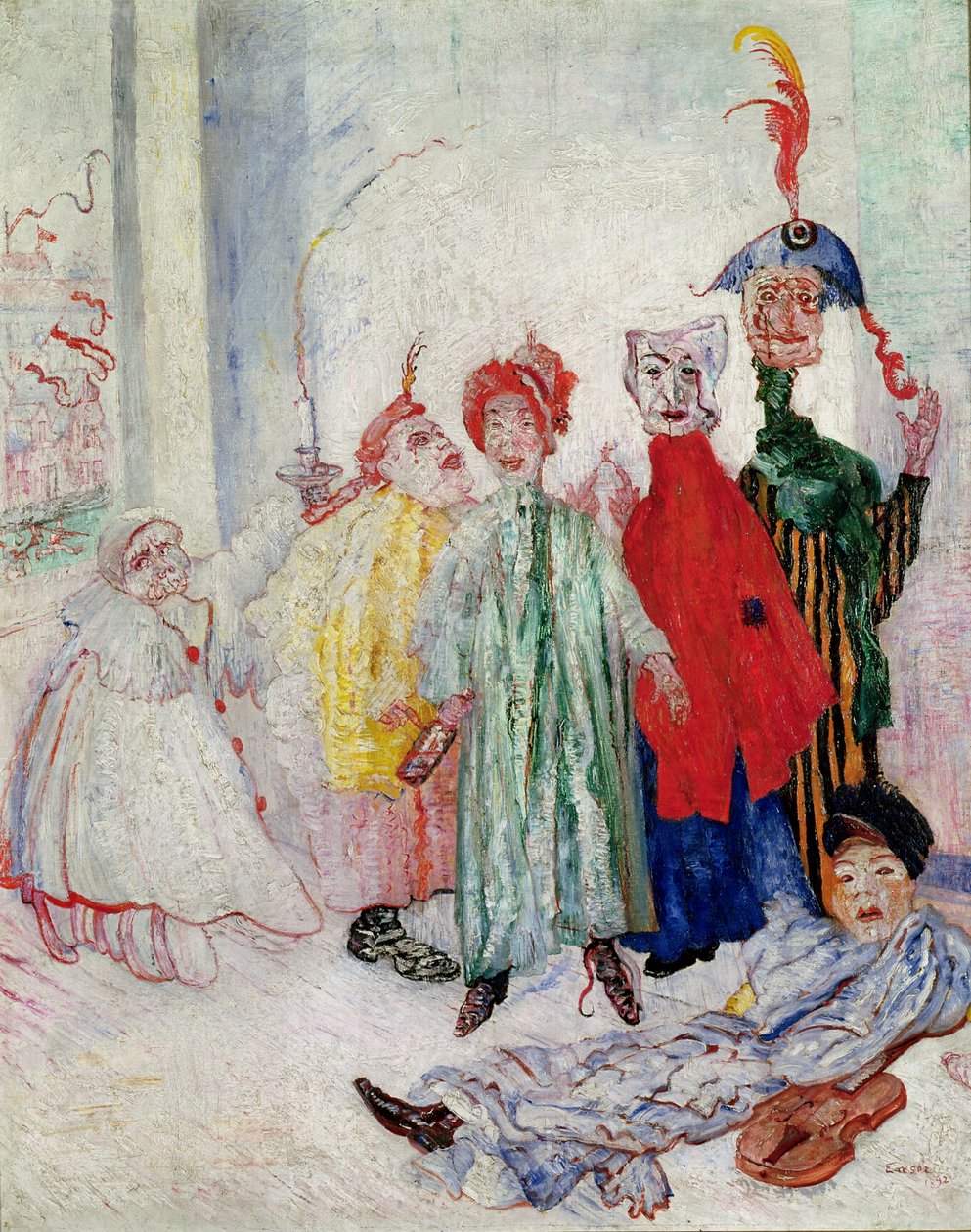 Podivné masky od James Ensor