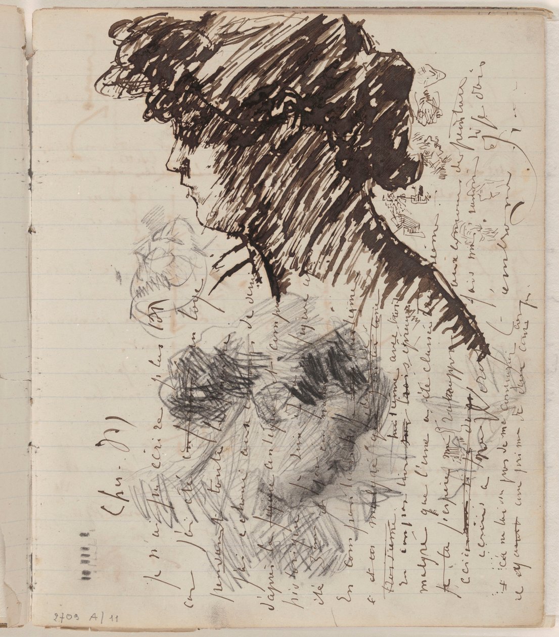 Dvě hlavy od James Ensor