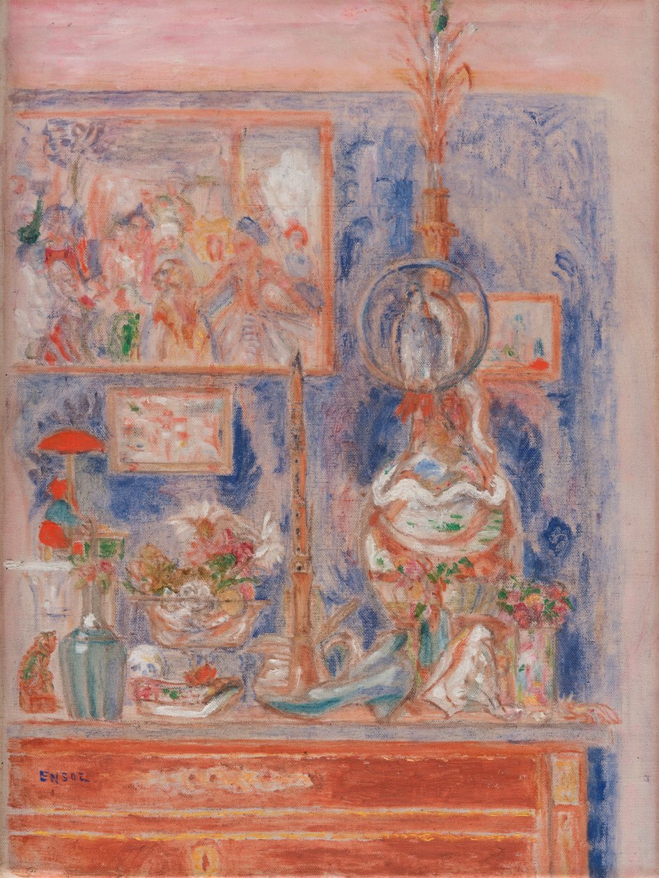 Příjemný koutek u mě doma od James Ensor