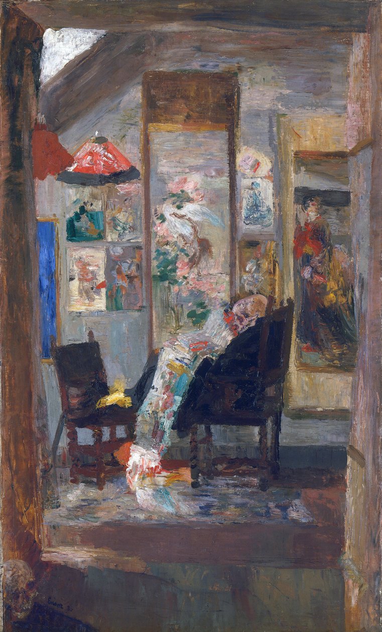 kostra s chinoiseries kolem od James Ensor