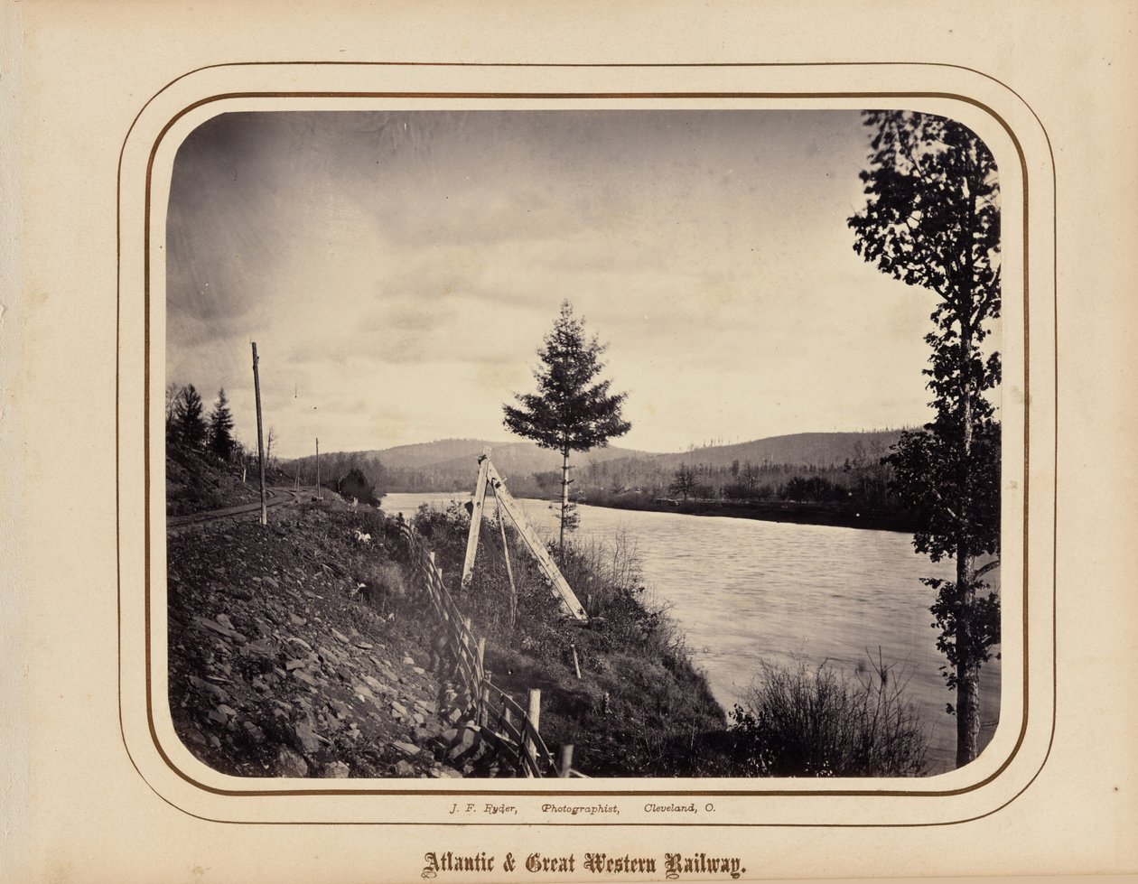 Atlantic  Great Western Railway, 1862 (foto) od James F. Ryder