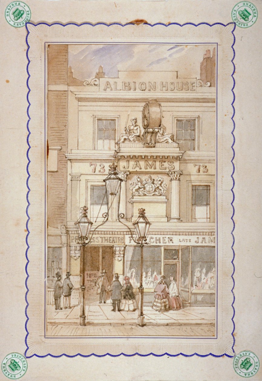Albion House a vchod do Princess