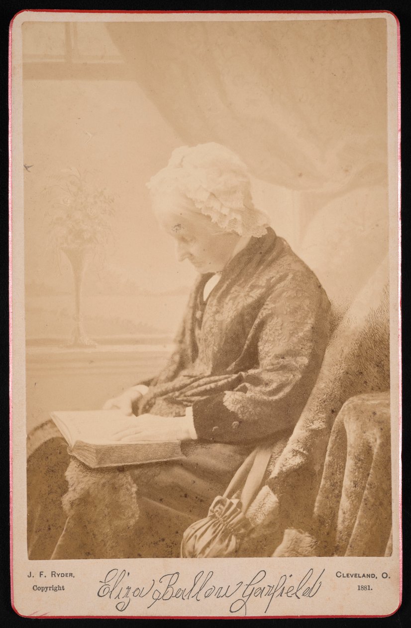 Portrét Elizy Ballou Garfield 1801-1888, 1881. od James Fitzallen Ryder