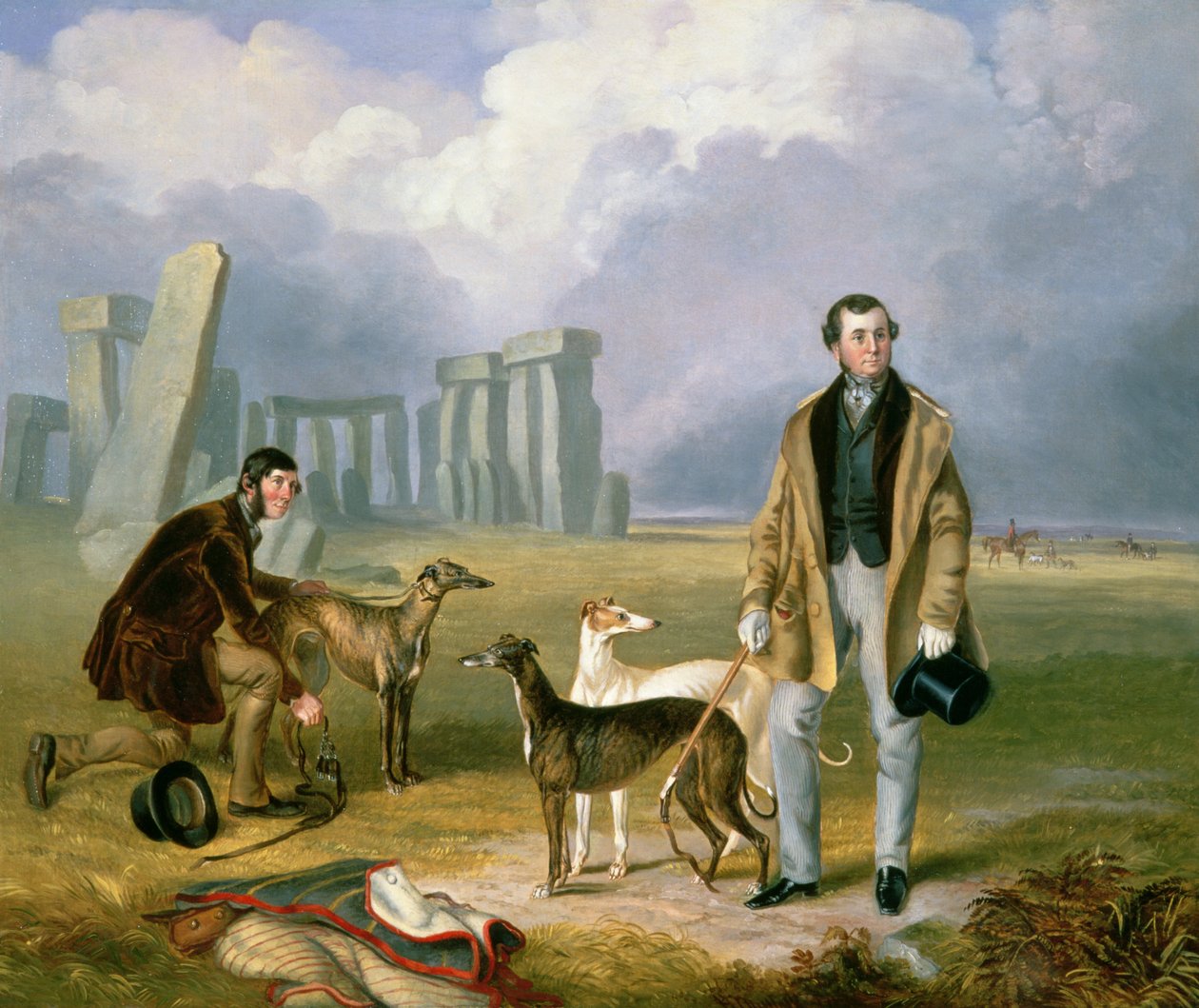 Charles Randell s chrty, 1849 od James Flewitt Mullock